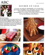 ABC LA REVISTA DEL VERANO 2016 – «RECIBIR EN CASA » por Patricia Espinosa de los Monteros