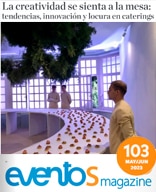 EVENTOS MAGAZINE > Nº103 > PÁG. 57 > «La creatividad se sienta a la mesa: 6 ejemplos de tendencias, innovación y locura en caterings» «Oferta culinaria y presentación, de la mano de la propuesta creativa» por Andrea Bouzas > https://www.eventoplus.com/articulos/la-creatividad-se-sienta-a-la-mesa-6-ejemplos-de-tendencias-innovacion-y-locura-en-caterings/ – mayo/junio 2023